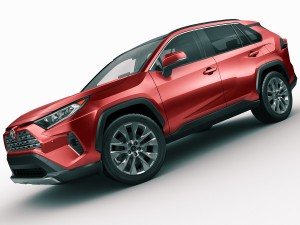 toyota rav4 2019 3D Модель
