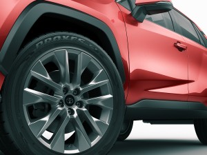 toyota rav4 2019 3D Модель