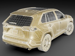 toyota rav4 2019 3D Модель