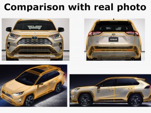 toyota rav4 2019 3D Модель