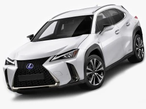 lexus ux f-sport 2019 3D Model