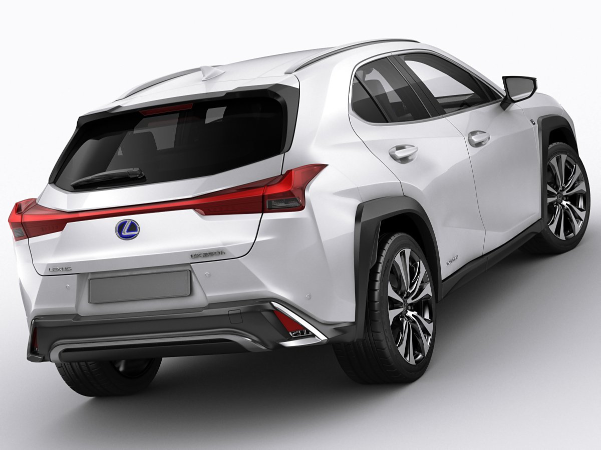 Lexus Ux F Sport 2019 3d Model In Suv 3dexport