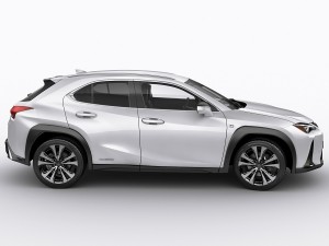 lexus ux f-sport 2019 3D Model