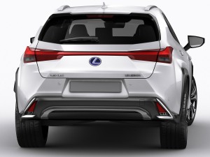 lexus ux f-sport 2019 3D Model