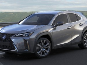 lexus ux f-sport 2019 3D Model