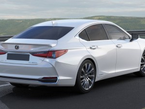 lexus es 2019 3D Model