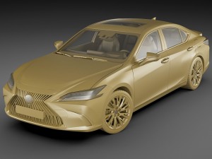 lexus es 2019 3D Model