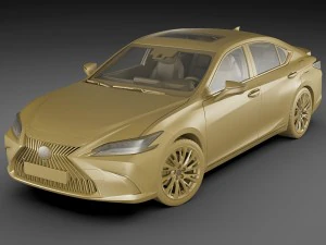 lexus es 2019 3D Model