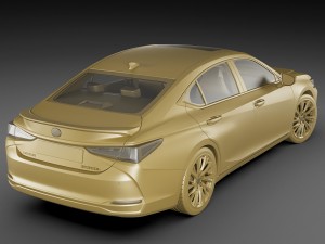 lexus es 2019 3D Model