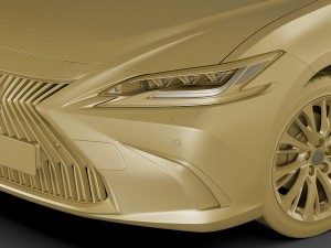 lexus es 2019 3D Model