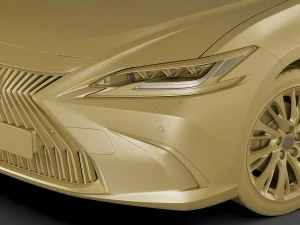 lexus es 2019 3D Model