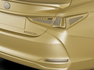 lexus es 2019 3D Model