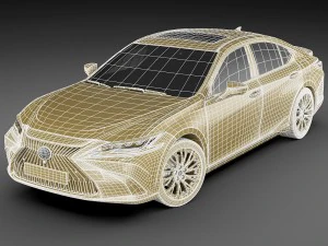 lexus es 2019 3D Model