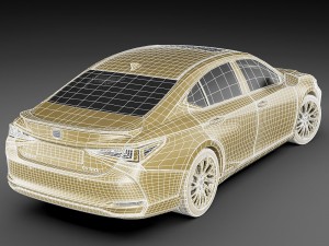 lexus es 2019 3D Model