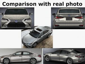 lexus es 2019 3D Model