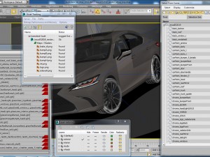 lexus es 2019 3D Model