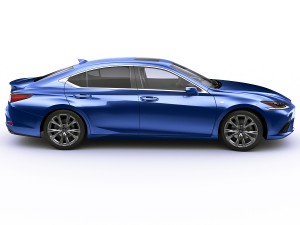 lexus es f-sport 2019 Modelo 3D