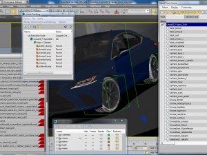 lexus es f-sport 2019 Modelo 3D