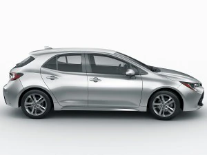 toyota corolla hatchback and auris 2019 3D Model
