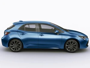toyota corolla hatchback and auris 2019 3D Model
