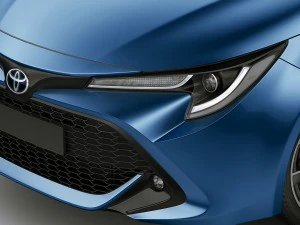 toyota corolla hatchback and auris 2019 3D Model