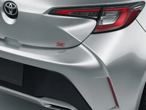 toyota corolla hatchback and auris 2019 3D Model