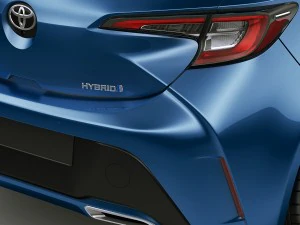 toyota corolla hatchback and auris 2019 3D Model