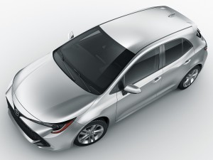 toyota corolla hatchback and auris 2019 Modello 3D