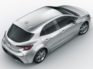 toyota corolla hatchback and auris 2019 Modello 3D
