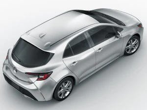 toyota corolla hatchback and auris 2019 3D Model