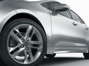 toyota corolla hatchback and auris 2019 Modello 3D