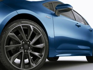 toyota corolla hatchback and auris 2019 3D Model