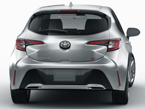 toyota corolla hatchback and auris 2019 Modello 3D