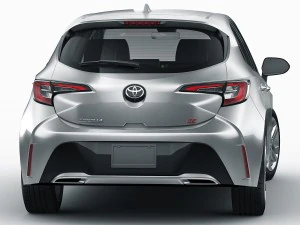 toyota corolla hatchback and auris 2019 3D Model