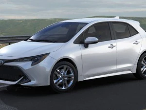 toyota corolla hatchback and auris 2019 3D Model