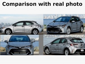 toyota corolla hatchback and auris 2019 Modello 3D