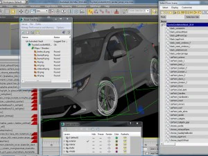toyota corolla hatchback and auris 2019 3D Model