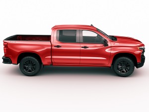chevrolet silverado trail boss and custom 3D Модель