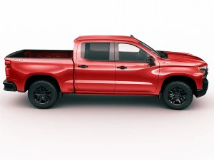 chevrolet silverado trail boss and custom 3D Model