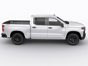 chevrolet silverado trail boss and custom 3D Модель