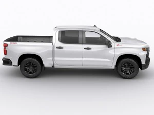 chevrolet silverado trail boss and custom 3D Model