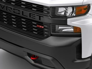 chevrolet silverado trail boss and custom 3D Model