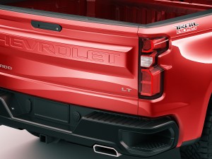 chevrolet silverado trail boss and custom 3D Модель