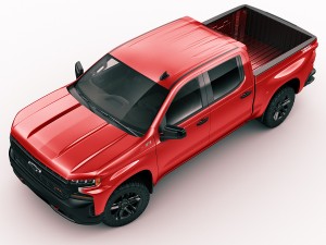 chevrolet silverado trail boss and custom 3D Модель