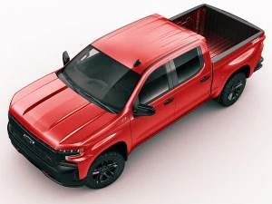 chevrolet silverado trail boss and custom 3D Model