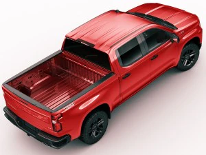 chevrolet silverado trail boss and custom 3D Model