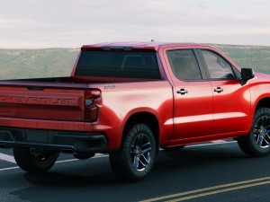 chevrolet silverado trail boss and custom 3D Модель