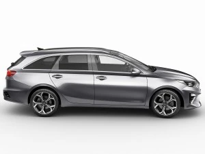 kia ceed sw 2019 3D Model