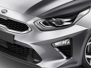 kia ceed sw 2019 3D Model