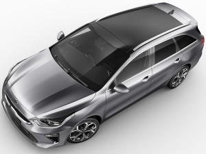 kia ceed sw 2019 Modelo 3D